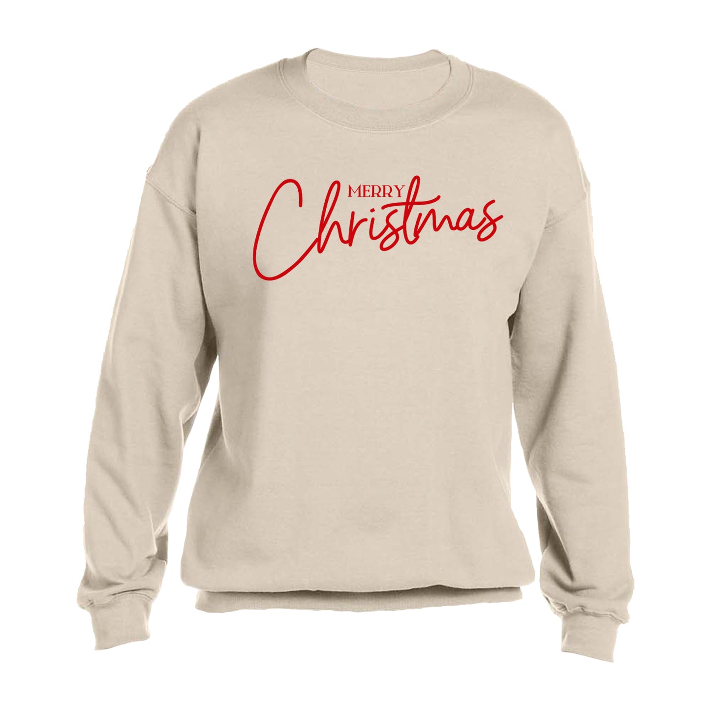 "Merry Christmas" Script - Sweatshirt