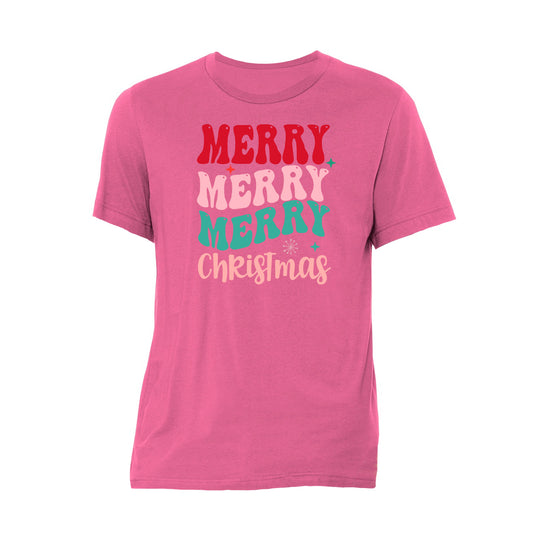 "Merry, Merry, Merry Christmas" - T-shirt
